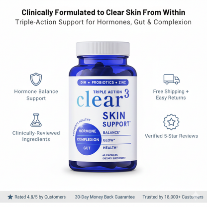 Clear³ Triple-Pathway Skin Formula